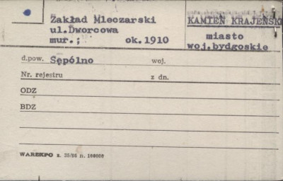 zakład mleczarski, skan 1