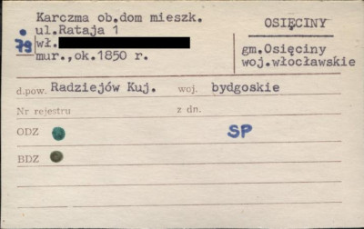 karczma, ob. dom mieszkalny, skan 1