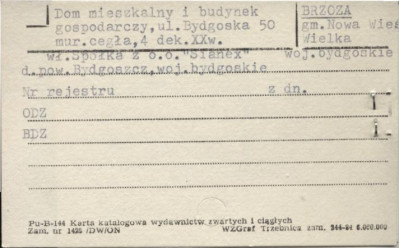 dom mieszkalny i budynek gospodarczy, skan 1