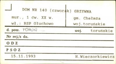 dom (czworak), skan 3
