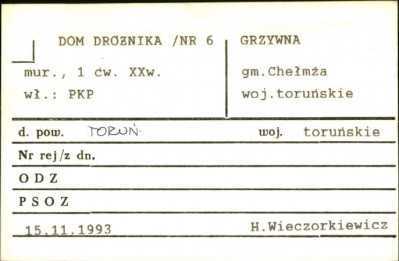 dom drożnika, skan 1