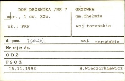 dom drożnika, skan 1