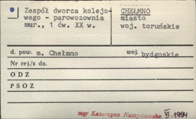 parowozownia - zespół dworca kolejowego, skan 1