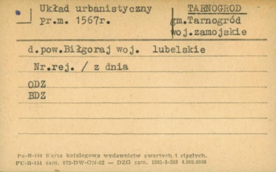 układ urbanistyczny, skan 1