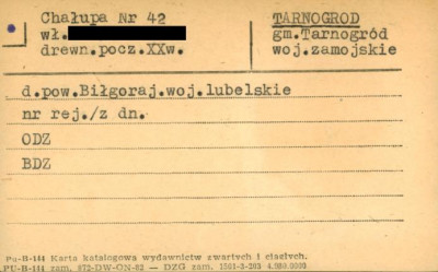 chałupa, skan 1