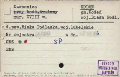 dzwonnica, skan 1