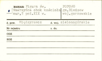 figura św. Wawrzyńca obok kościoła, skan 1