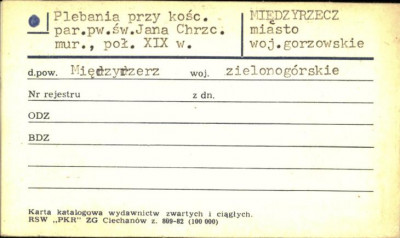 plebania przy kość. par. pw. św. Jana Chrzc., skan 1