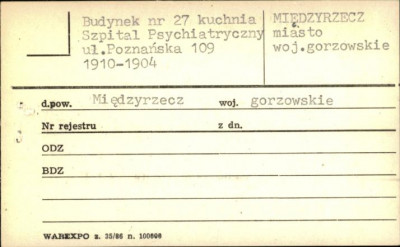budynek nr 27 kuchnia Szpital Psychiatryczny, skan 1