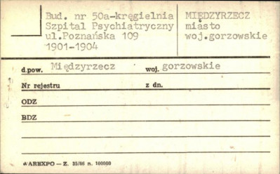 bud. nr 50a-kręgielnia Szpital psychiatryczny, skan 1