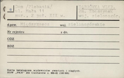 dom (plebania), skan 1