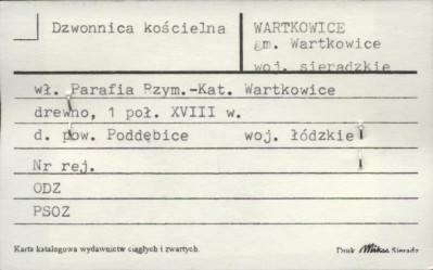 dzwonnica przy kościele, skan 1