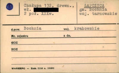 chałupa, skan 1