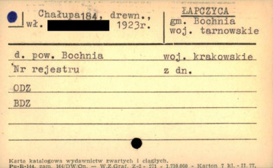 chałupa, skan 1
