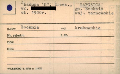 chałupa, skan 1