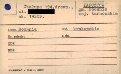 chałupa, skan 1