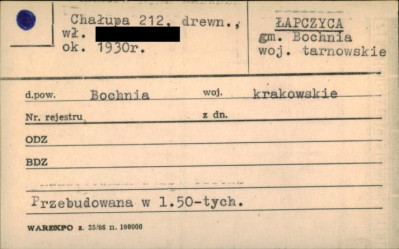 chałupa, skan 1