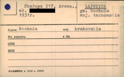 chałupa, skan 1