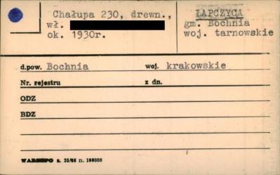 chałupa, skan 1