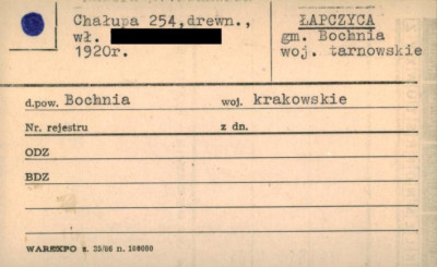 chałupa, skan 1