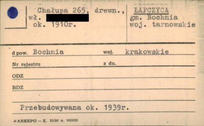 chałupa, skan 1