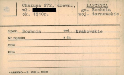chałupa, skan 1