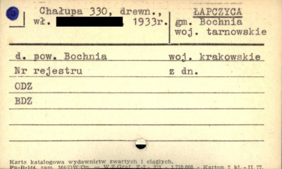 chałupa, skan 1
