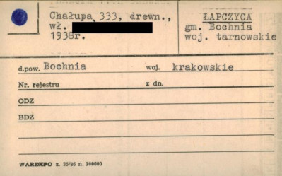 chałupa, skan 1