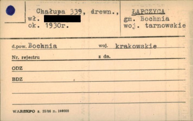 chałupa, skan 1
