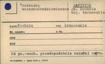 grodzisko wczesnośredniowieczne, skan 1