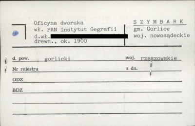oficyna dworska, skan 1