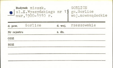 budynek mieszkalny, skan 1