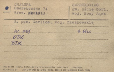 chałupa, skan 1