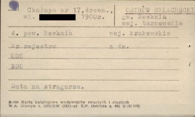 chałupa, skan 1