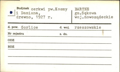 budynek cerkwi pw. Kosmy i Damiana, skan 1