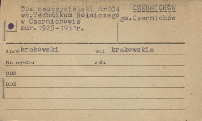dom nauczycielski, skan 1