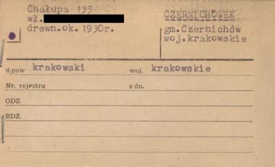 chałupa, skan 1