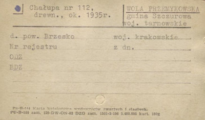 chałupa, skan 1