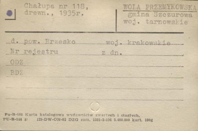 chałupa, skan 1