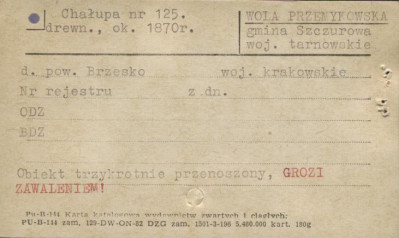 chałupa, skan 1