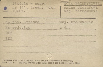 stodoła, skan 1