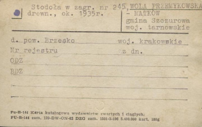 stodoła, skan 1