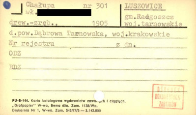 chałupa, skan 1