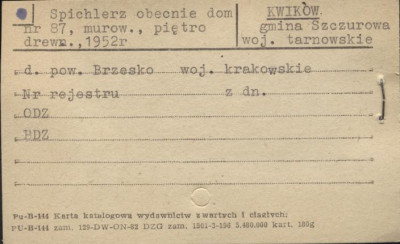 spichlerz obecnie dom, skan 1