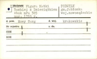 figura Matki Boskiej z Dzieciątkiem, skan 1