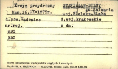 krzyż przydrożny, skan 1