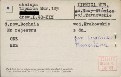 chałupa, skan 1