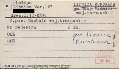 chałupa, skan 1