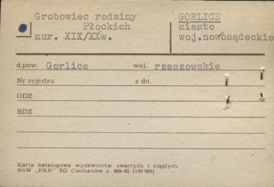 grobowiec rodziny Płockich, skan 1