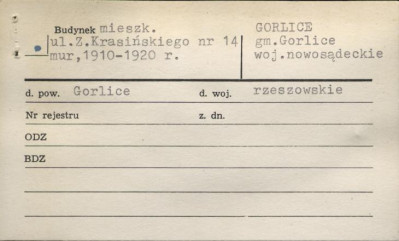 budynek mieszkalny, skan 1